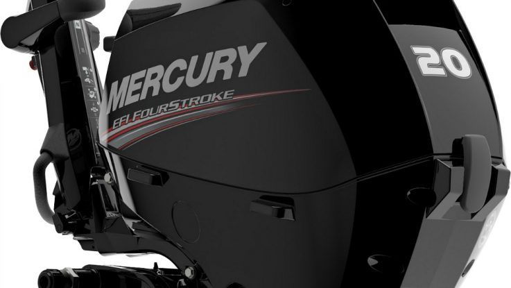 The all new Mercury 15/20hp EFI FourStroke outboard