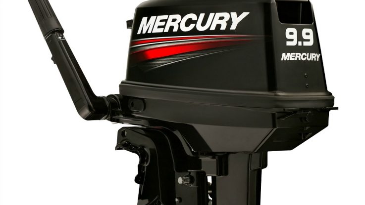 New Mercury 9.9hp outboard - lightest in its class – with optional electric start